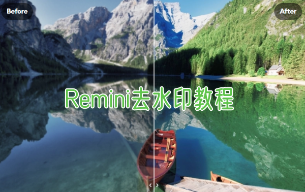 Remini去水印教程