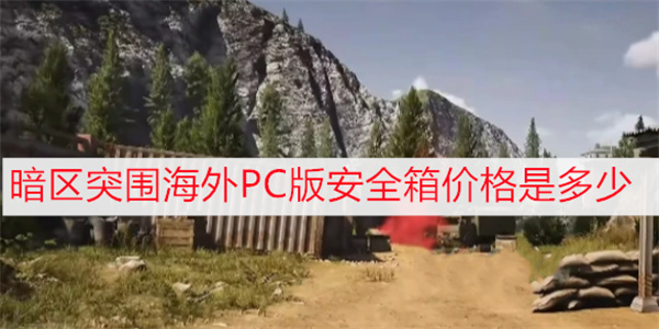 暗区突围海外PC版安全箱价格介绍